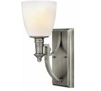 Elstead Lighting Truman lampada da parete 1x60 W nichel HK-TRUMAN1
