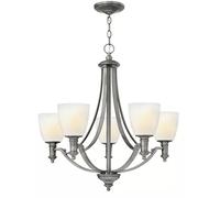 Elstead Lighting Truman lampada sospesa 5x60 W nichel HK-TRUMAN5