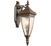 Elstead Lighting Venetian Rain lampada da parete per esterni 2x60 W marrone KL-VENETIAN2-M