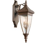 Elstead Lighting Venetian Rain lampada da parete per esterni 3x60 W marrone KL-VENETIAN2-L