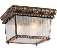 Elstead Lighting Venetian Rain lampada da soffitto per esterni 2x60 W marrone KL-VENETIAN-F