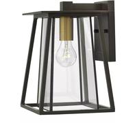 Elstead Lighting Walker lampada da parete per esterni 1x60 W marrone HK-WALKER2-M