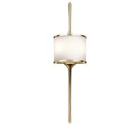 Elstead Lighting Wandleuchte LED IP44, Vetro, Ottone Lucido, G9 230 V [EEK: Non valutato]