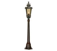 Elstead Lighting Wegeleuchte Außenleuchte Kandelaber H 117 cm Bronze IP44 E27 [EEK: Nicht bewertet]