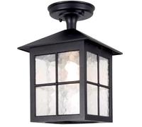 Elstead Lighting Winchester lampada da soffitto per esterni 1x60 W nero BL18A-BLACK