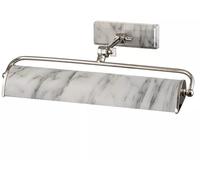 Elstead Lighting Winchfield lampada da parete 2x40 W bianco-nichel WINCHFIELD-PLM-PN-WM
