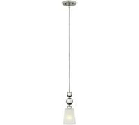 Elstead Lighting Zelda lampada sospesa 1x60 W nichel HK-ZELDA-P-A-PN