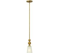 Elstead Lighting Zelda lampada sospesa 1x60 W ottone HK-ZELDA-P-A-VS