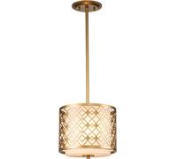 Elstead Lighting Ziggy lampada sospesa 2x40 W oro ZIGGY-1P-S-LG