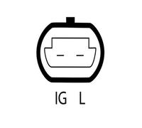 ELSTOCK Alternatore Generatore 65A 12V Per Chevrolet Matiz 0.8 1.0