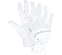 ELT Guanti da Equitazione Noelle, Bianco - XL (8,5/9)