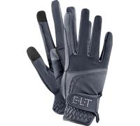 ELT Guanti da Equitazione Noelle, Blu Scuro - M (7,5/8)