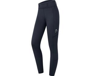 ELT Leggings da Equitazione Termici Ella, Blu Notte - 44