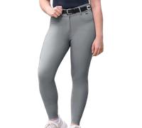 ELT Pantaloni da Equitazione Comfort Ride Glam, Grigio Cromo - 34