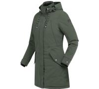 ELT Parka da Equitazione Invernale Performance Ontario, Verde Oliva Scuro - XL