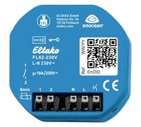 Eltako FL62-230V Funk-Lichtaktor, 10 A/250 V AC, Stromstoßschalter mit 1 Schließer (30100532)