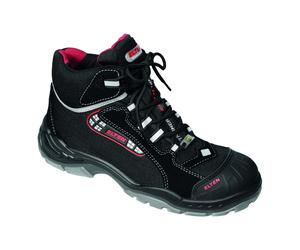 ELTEN Calzatura alta con lacci nera/rossa SANDER PRO ESD, S3, Numero UE: 43 Quantità:1
