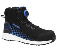 ELTEN JORAN Boa Blu Mid ESD S3L, Scarpe Antinfortunistiche per Uomo e Donna, Leggere, Puntale in plastica, Materiale Tomaia: Tessuto, Fodera Interna: Tessuto (Traspirante), Taglia 40