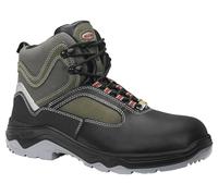 ELTEN Lex ESD S3S, Scarpe Antinfortunistiche per Uomo e Donna, Leggere, Puntale in Acciaio, Materiale Tomaia: Pelle + Tessuto, Fodera Interna: Tessuto (Traspirante), Taglia 41