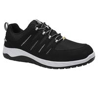 ELTEN Maddox Nero-Grigio Low ESD S3S, Scarpe Antinfortunistiche per Donna e Uomo, Leggere, Puntale in Acciaio, Materiale Tomaia: Tessuto, Fodera Interna: Tessuto (Traspirante), Taglia 37