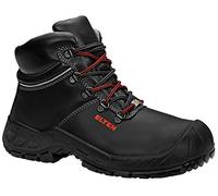 ELTEN Scarpe antinfortunistiche RENZO XW Mid ESD S3, uomo, pelle, puntale in acciaio, leggere, robuste, nero, misura: 46