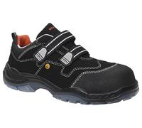 ELTEN SID ESD S3 Scarpe antinfortunistiche, uomo, sportivo, leggero, nero, cappuccio in plastica, chiusura in velcro, 43EU