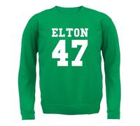 Elton 47 - Felpa Per Bambini - Musica Rocket Man John Love Fan Gig