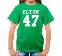 Elton 47 - T-Shirt - Musica Rocket Uomo John Love Ventola Concerto