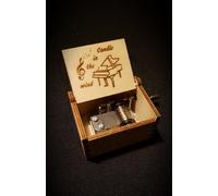 Elton John Candle in the wind Musicbox in legno - Personalizzabile