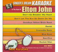 Elton John - CD(G) Karaoké Elton John (livret paroles inclus)
