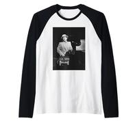 Elton John dal Vivo NEC Breaking Hearts Tour 1984 Maglia con Maniche Raglan