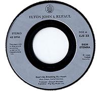 Elton John - Don't go breaking my heart (1976, & Kiki Dee) / Vinyl single [Vinyl-Single 7'']