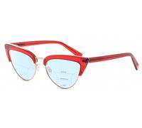 Elton John Doo Wop 2 Gatto Occhio Multi-Focus Blue Luce Occhiali IN Rosso Strass