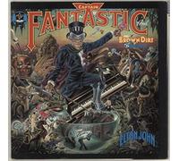 ELTON JOHN - ELTON JOHN, captain fantastic and the dirt brown cowboy WITH LYRIC BOOK, SCRAP BOOK AND POSTER .1975. DJM.