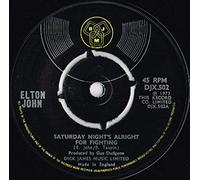 ELTON JOHN - Elton John Saturday Night's Alright For Fighting 7" DJM DJX502 EX 1973