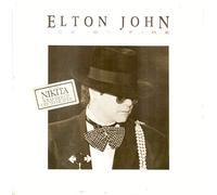 Elton John Ice On Fire Original 12 inch 33 rpm LP Vinyl Album Record