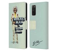 ELTON JOHN OPERA D'ARTE CUSTODIA COVER A PORTAFOGLIO PER SAMSUNG TELEFONI 1