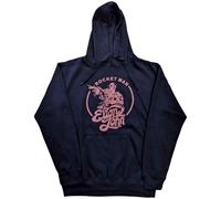 Elton John Rocketman Circle Point ufficiale Felpa con Cappuccio