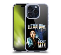 ELTON JOHN ROCKETMAN CUSTODIA COVER MORBIDA IN GEL PER APPLE iPHONE TELEFONI