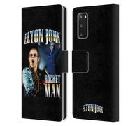 ELTON JOHN ROCKETMAN CUSTODIA COVER PORTAFOGLIO IN PELLE PER SAMSUNG TELEFONI 1