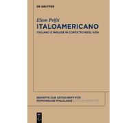 Elton Prifti Italoamericano (Copertina rigida)