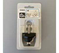 Elu E45643 HM TCT Fresa Tradizionale + Cuscinetto 8mm Manico D:38.1mm R:6.4mm