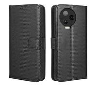 Elubugod Cover per Infinix Note 12 PRO 4G Custodia telefonica Case,Custodia in Pelle Custodia per Infinix Note 12 PRO 4G X676B Custodia Case Cover Black