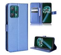Elubugod Cover per Oppo Realme 9 5G Custodia telefonica Case,Custodia in Pelle Custodia per Oppo Realme 9 PRO 5G RMX3521 RMX3471 RMX3472 Custodia Case Cover Blue