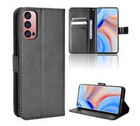 Elubugod Cover per Oppo Reno 4 PRO 5G Custodia telefonica Case,Custodia in Pelle Custodia per Oppo Reno4 PRO 5G（Not 4G） PDNM00 PDNT00 CPH2089 Custodia Case Cover Black