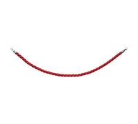 eLumen8 - Corda per barriera cromata, colore: Rosso
