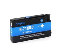 ELUPNMF 12 cartucce d'inchiostro compatibili piene di inchiostro per 711XL 711 HP711 per stampanti DesignJet T120 T520(1PCS CYAN)