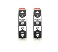 ELUPNMF 20 pz Cartucce d'inchiostro Compatibili PGI-570 CLI-571 Per MG5750 MG5751 MG5752 MG6850 MG6851 MG6852 TS6050 TS5050 5051(2BK)