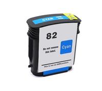 ELUPNMF 82 Cartuccia d'inchiostro sostitutiva compatibile per stampante Designjet 500 500ps 800 800ps 815MFP 820MFP Pacchetto inchiostro a colori(Cyan 1PCS)