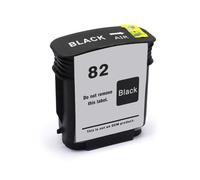 ELUPNMF 82 Cartuccia d'inchiostro sostitutiva compatibile per stampante Designjet 500 500ps 800 800ps 815MFP 820MFP Pacchetto inchiostro a colori(Black 1PCS)